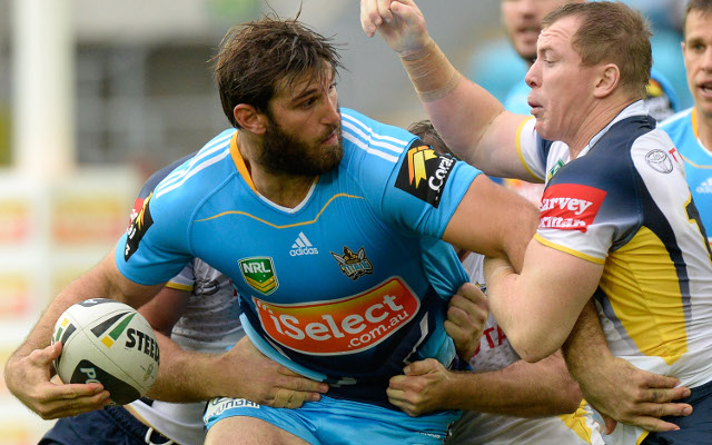 David Taylor leads from the front for Gold Coast Titans
