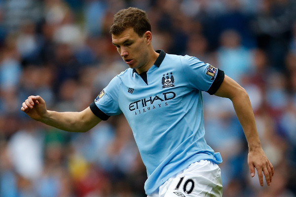 Edin Dzeko Manchester City