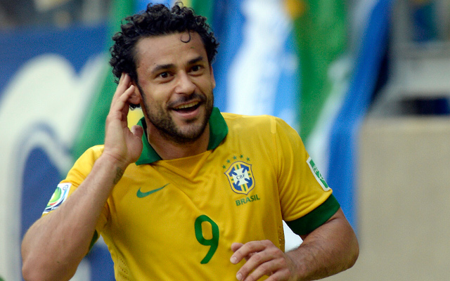 (Video) Fred scores early goal to give Brazil 1-0 lead over Spain in Confederations Cup final