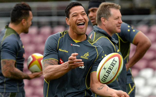 Israel Folau named to take on the British and Irish Lions