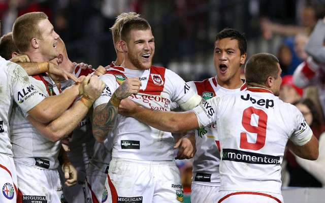 St George Illawarra snaps losing streak with scrappy win over Knights