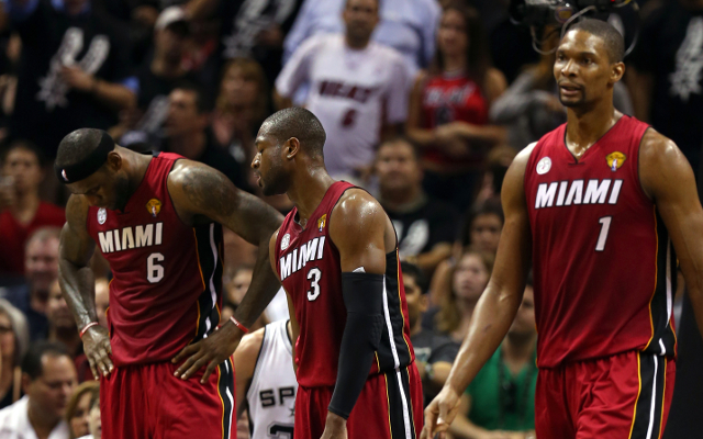 LeBron James + Dwyane Wade + Chris Bosh Miami Heat