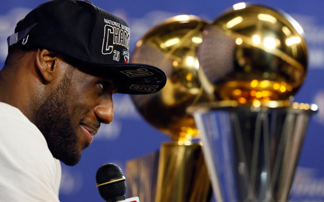 LeBron James crowned as king of the NBA small forwards