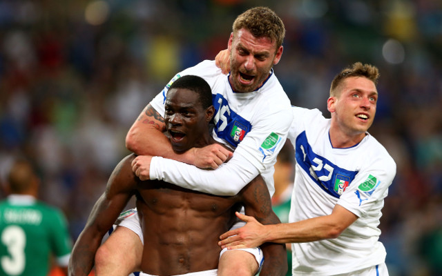 (GIF) Watch Mario Balotelli score the winning goal for Italy against Mexico