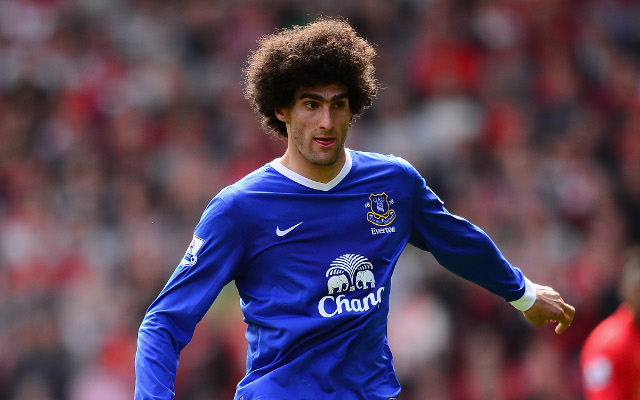 Arsenal target Maroune Fellaini is going nowhere says Everton boss