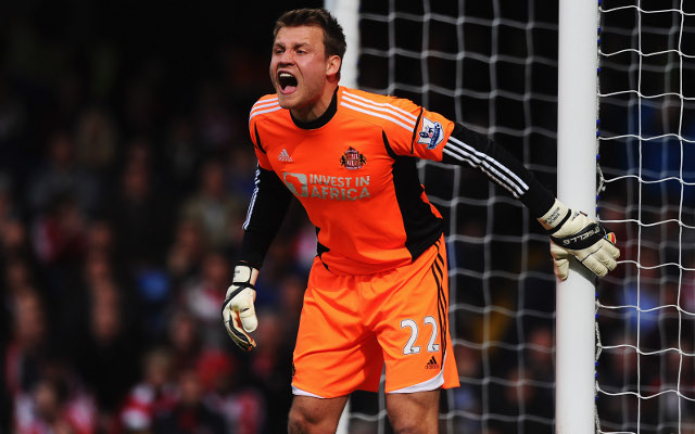 Simon Mignolet Sunderland | fanatix