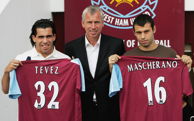 Tevez Mascherano West Ham