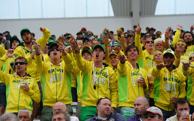 Australia fans Ashes trent bridge