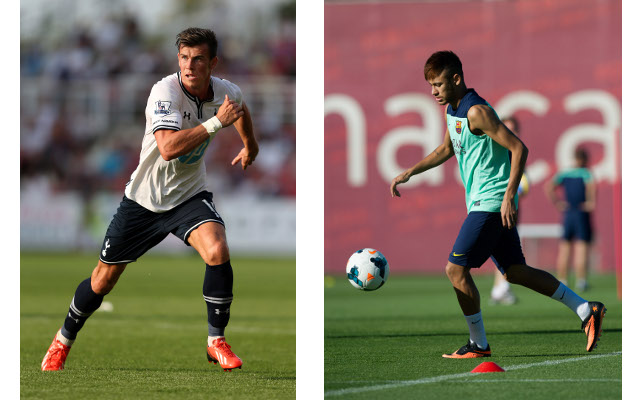 Comparison of Real Madrid target Bale and Barcelona’s newest superstar