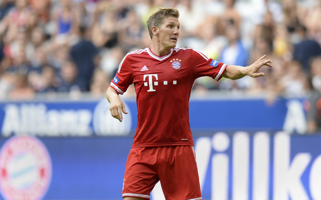 Manchester United could turn to Bayern Munich midfield legend Schweinsteiger