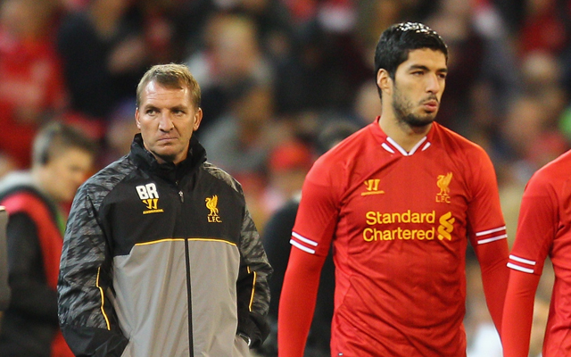 Brendan Rodgers + Luis Suarez Liverpool