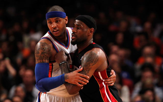 Los Angeles Lakers eye Carmelo Anthony and LeBron James in 2014