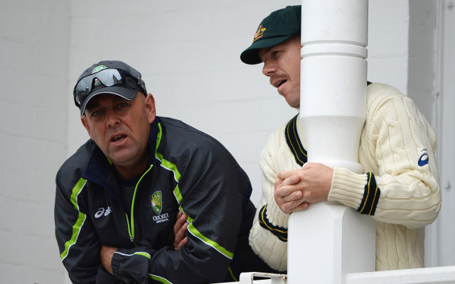 Darren Lehmann happy after “even” first day of Ashes series