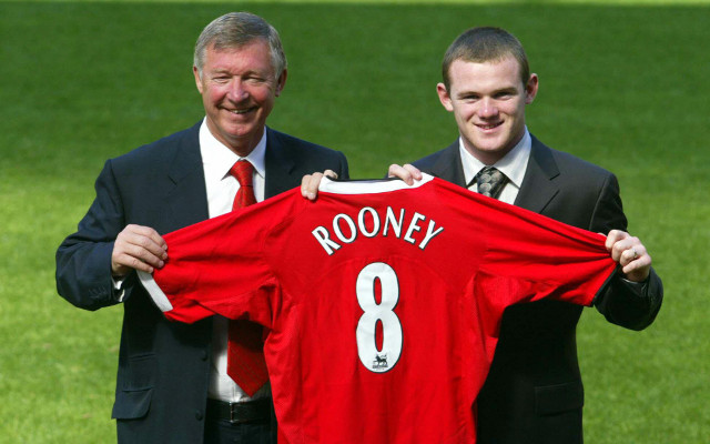 Ferguson Rooney Manchester United