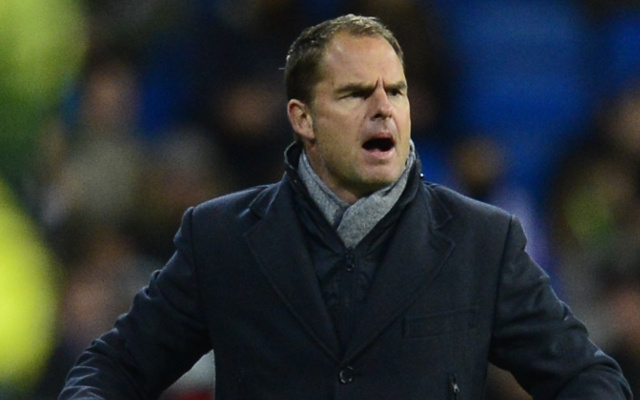 Ajax manager Frank de Boer: “I would have gone to Tottenham”