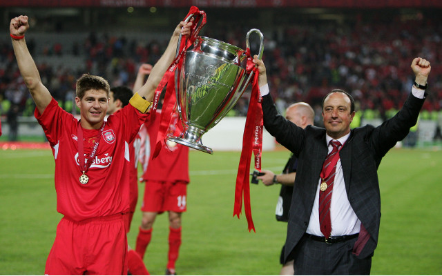 Gerrard Benitez Liverpool