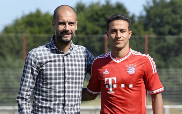 Guardiola Thiago Bayern Munich