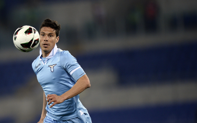 (Video) Inter Milan-bound Hernanes breaks down in tears after saying goodbye to Lazio fans