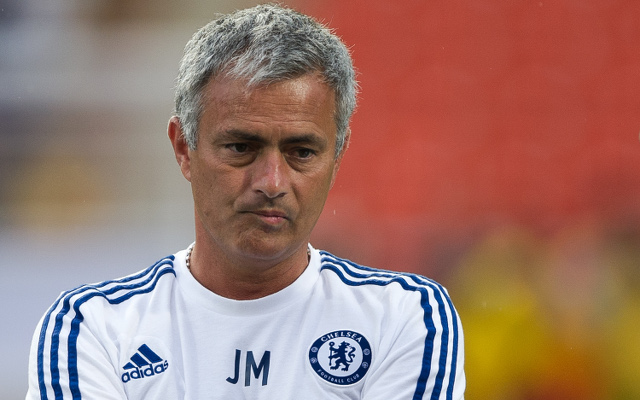 Chelsea fan complains Jose Mourinho is stealing his leg room, after boss is sent off