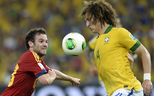 Juan Mata Spain David Luiz Brazil