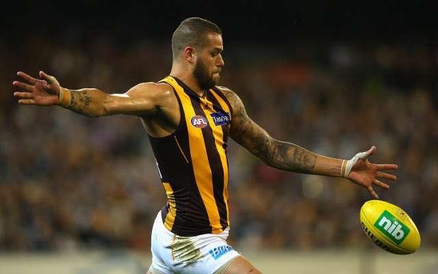 Hawthorn star Lance Franklin in doubt to take on Port Adelaide