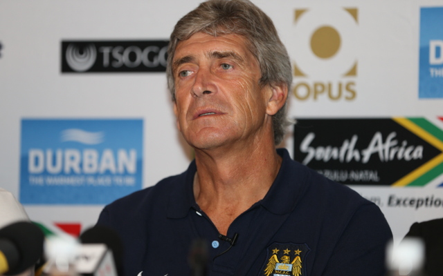 Manuel Pellegrini Man City