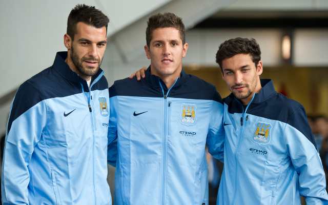 Negredo Jovetic Navas Manchester City