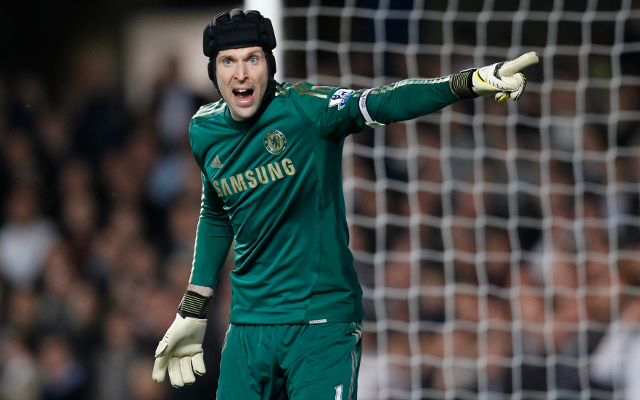 (Video) Chelsea star Petr Cech showcases brilliant skill in training