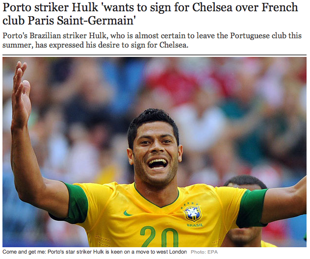 hulk to chelsea screenshot