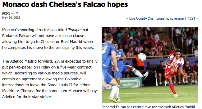 falcao monaco chelsea screenshot