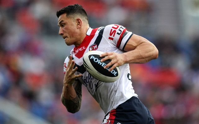 Sonny Bill Williams set to miss two weeks for high tackle on Willie Mason