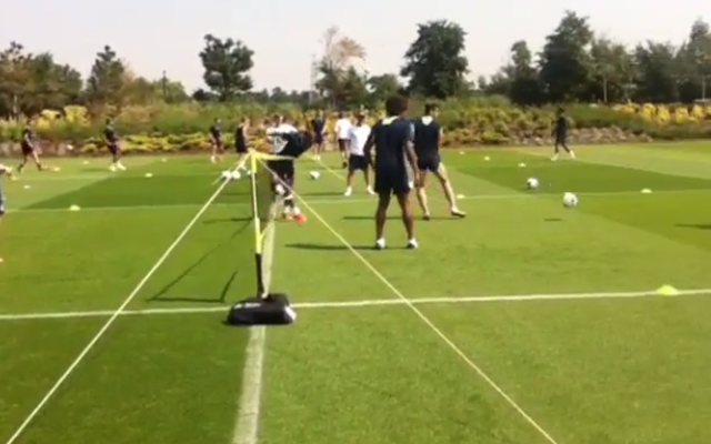 (Video) Tottenham players play pre-season “football tennis” at immaculate training ground