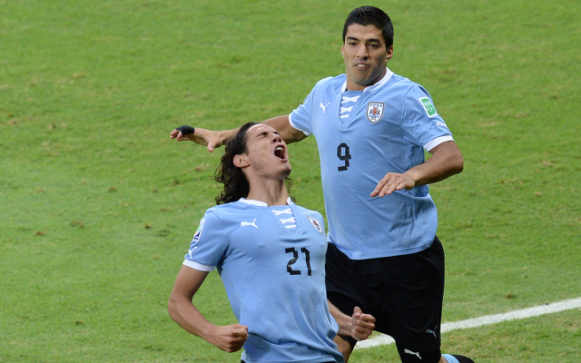 Luis Suarez Edinson Cavani Uruguay