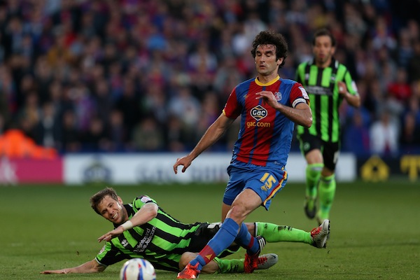 Mile Jedinak Crystal Palace v Brighton & Hove Albion - npower Championship Play Off Semi Final: First Leg