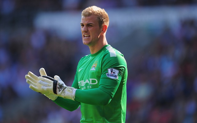 Manchester City starting line-up to face Viktoria Plzen: Joe Hart returns