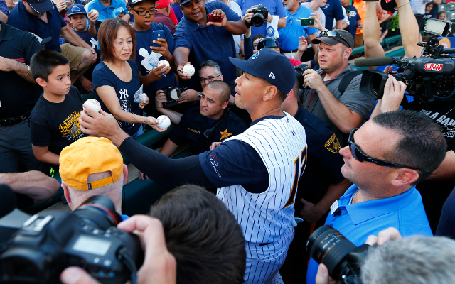 Alex Rodriguez plays despite a 211-game ban for doping