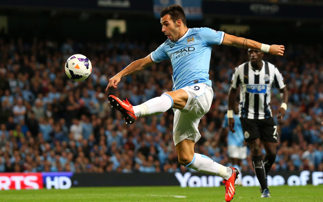 Manchester City boss Pellegrini reckons Negredo can become best striker in Premier League