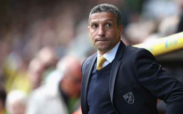 Chris Hughton Norwich City