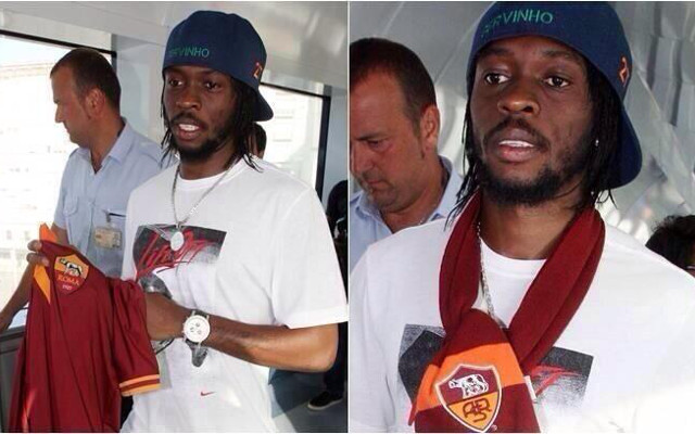 Gervinho AS Roma scarf shirt