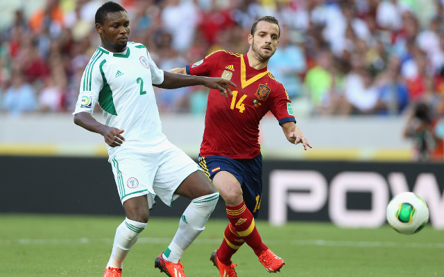 Godfrey Oboabona Nigeria Roberto Soldado Spain