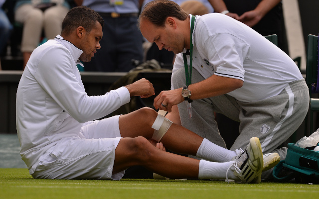 Jo-Wilfried Tsonga to miss US Open due to knee injury