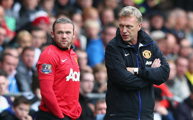 Wayne Rooney David Moyes Manchester United