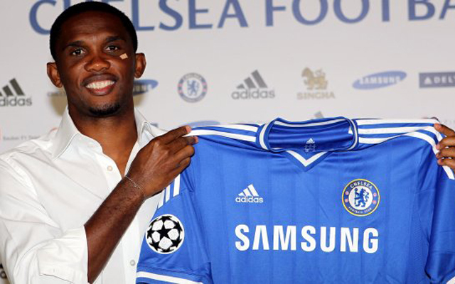 New Chelsea signing Eto’o says he doesn’t play football for the money