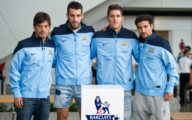 Silva Negredo Jovetic Navas Manchester City