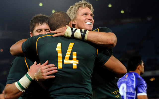 (Video) South Africa score another try to set England back again