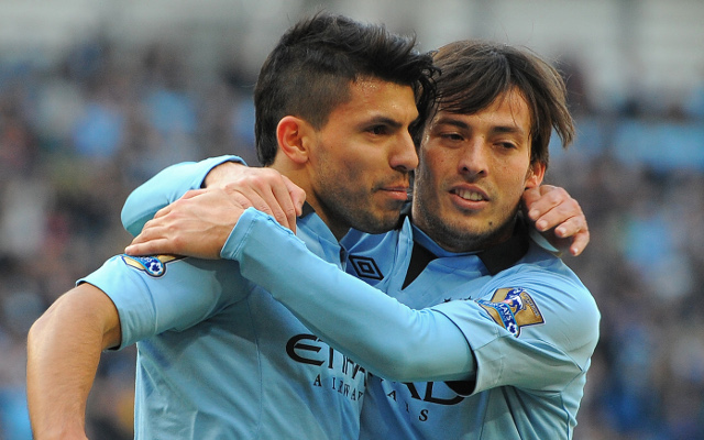 Aguero Silva Manchester City