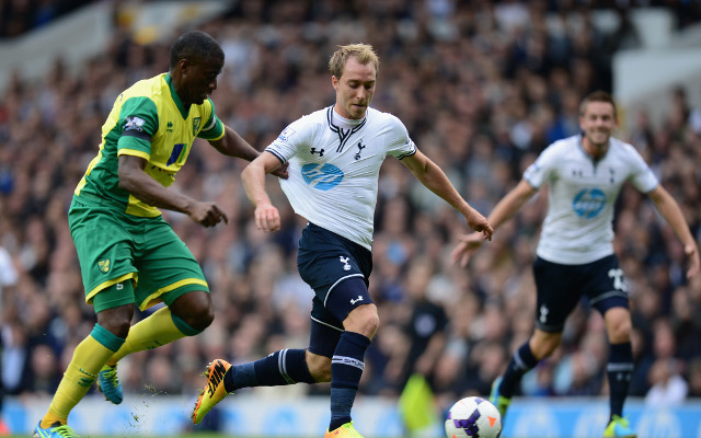 (Video) Tottenham’s new superstar Christian Eriksen does crossbar challenge with teammates