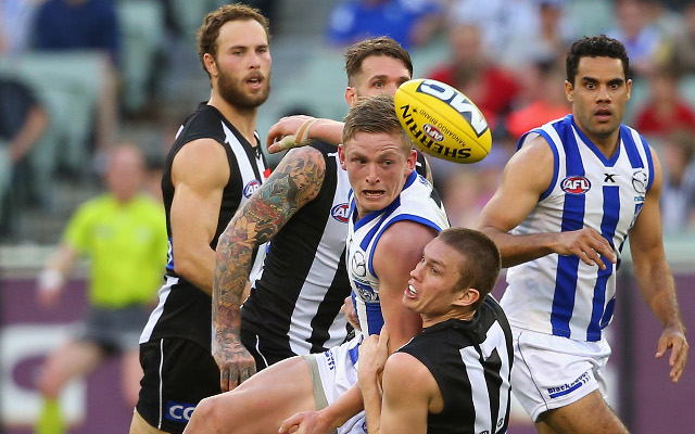 North Melbourne Kangaroos win dead-rubber clash with Magpies