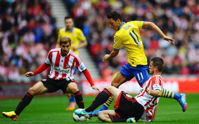 Arsenal’s Mesut Ozil is ‘magic’, claims Sunderland boss Di Canio