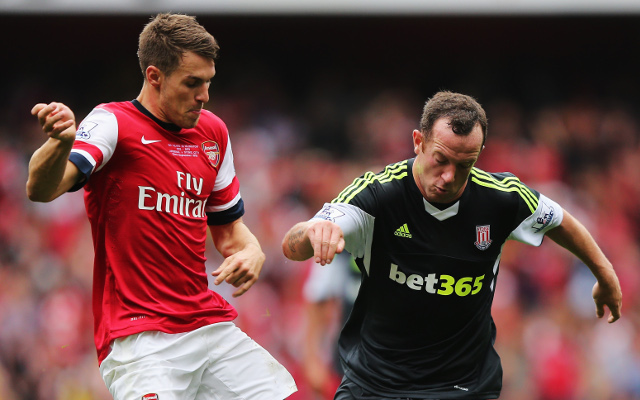 Ramsey Adam Arsenal Stoke